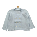 Dolcimonelli Cardigan tinta unita con Bottoni Azzurro per Neonato 431801116 AZZURRO DOLCIMONELLI 