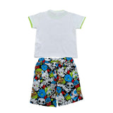 I Do Completo 2 Pezzi T-Shirt-Bermuda per Neonato FIEHEI BIANCO I DO 
