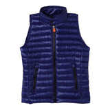 Save The Duck Giubbino Smanicato Tinta Unita con Zip per Neonato J82136XN BLU SAVE THE DUCK 