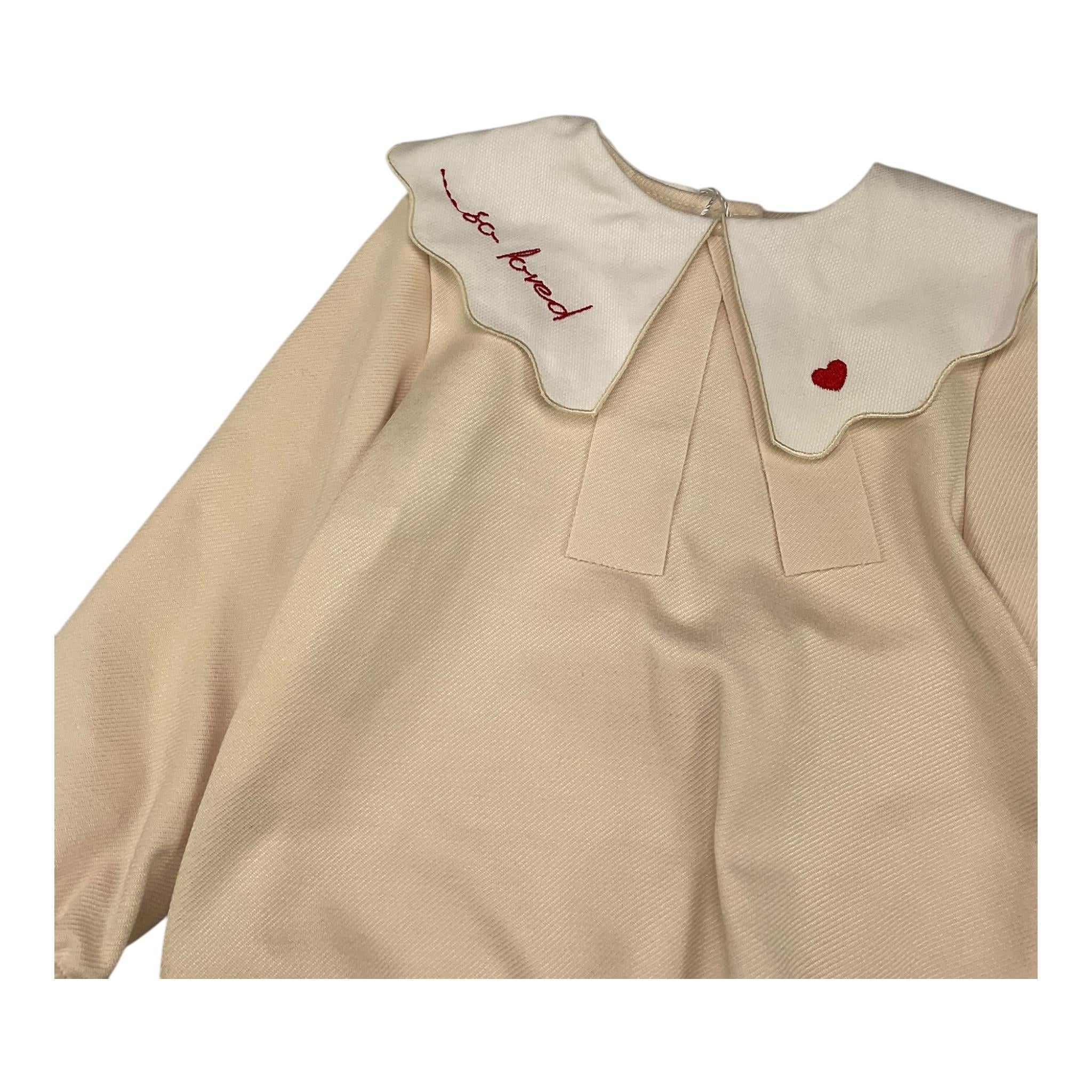 BARCELLINO completo 2 pezzi camicia-shrt Panna per Neonata 115708 PANNA BARCELLINO 