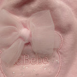 LE BEBE' cappello tinta unita con stampa Rosa per Neonata LBG4887 ROSA LE BEBE' 