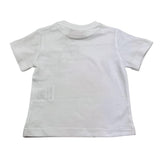 Cesare Paciotti T-Shirt Girocollo Tinta Unita con Stampa per Neonato TSP5165B BIANCO CESARE PACIOTTI 