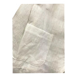 Le Bebe' Single Breasted Plain Jacket White For Boys