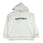 Paolo Pecora Felpa Chiusa con Cappuccio Tinta Unita con Logo per Bambino PP4361 PANNA PAOLO PECORA 