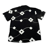 Never Too Camicia tinta unita con Stampa Nero per Bambino NT2268R NERO NEVER TOO 