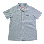 Saint Barth Camicia Mezza Manica Fantasia A Righe per Bambino SIFNOS BLU SAINT BARTH 