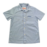 Saint Barth Camicia Mezza Manica Fantasia A Righe per Bambino SIFNOS BLU SAINT BARTH 