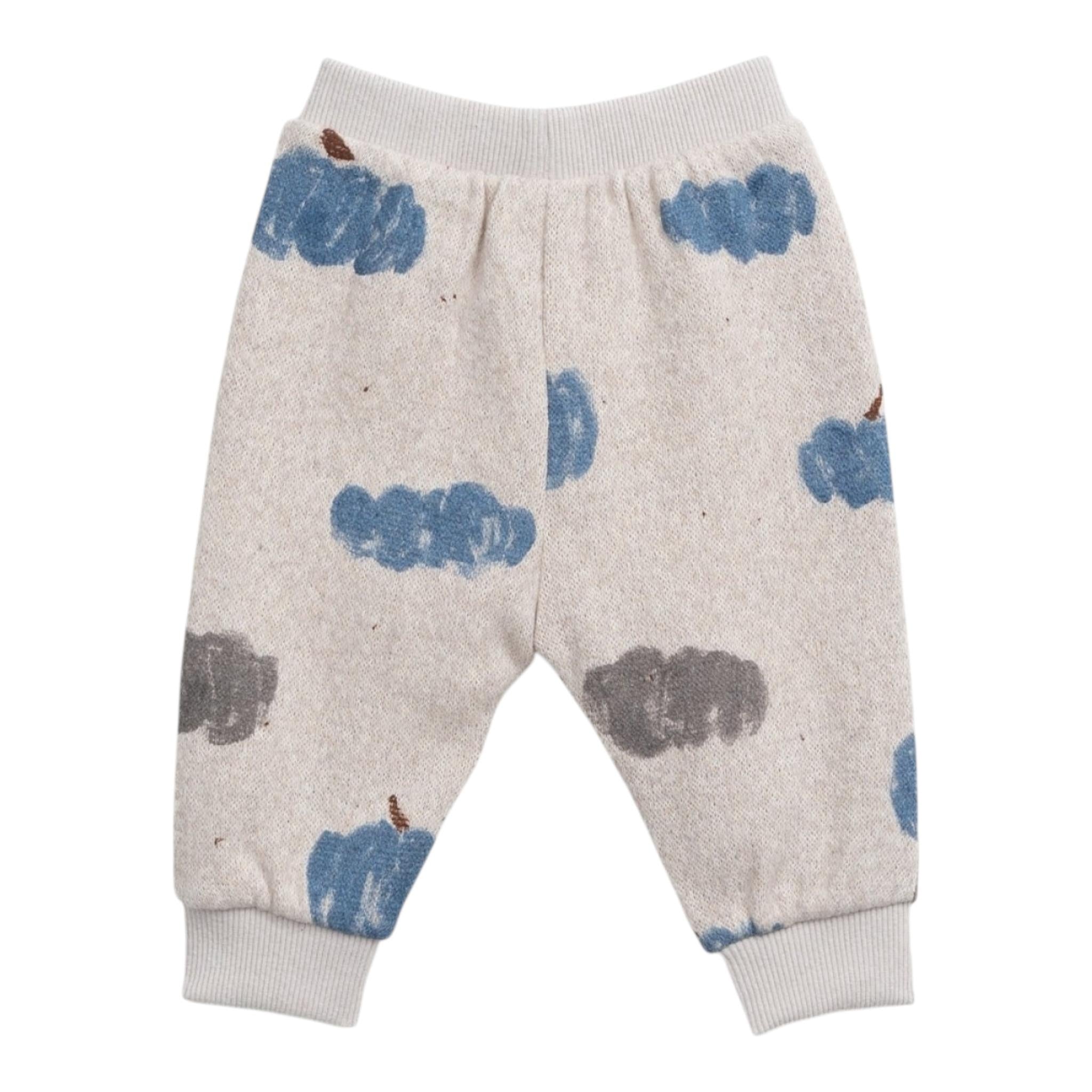 PLAY UP pantalone tinta unita con fantasia Sabbia per Bambino PA011AP11653 SABBIA PLAY UP 