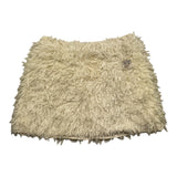 Miss Blumarine Plain Skirt With Cream Appliques For Girls