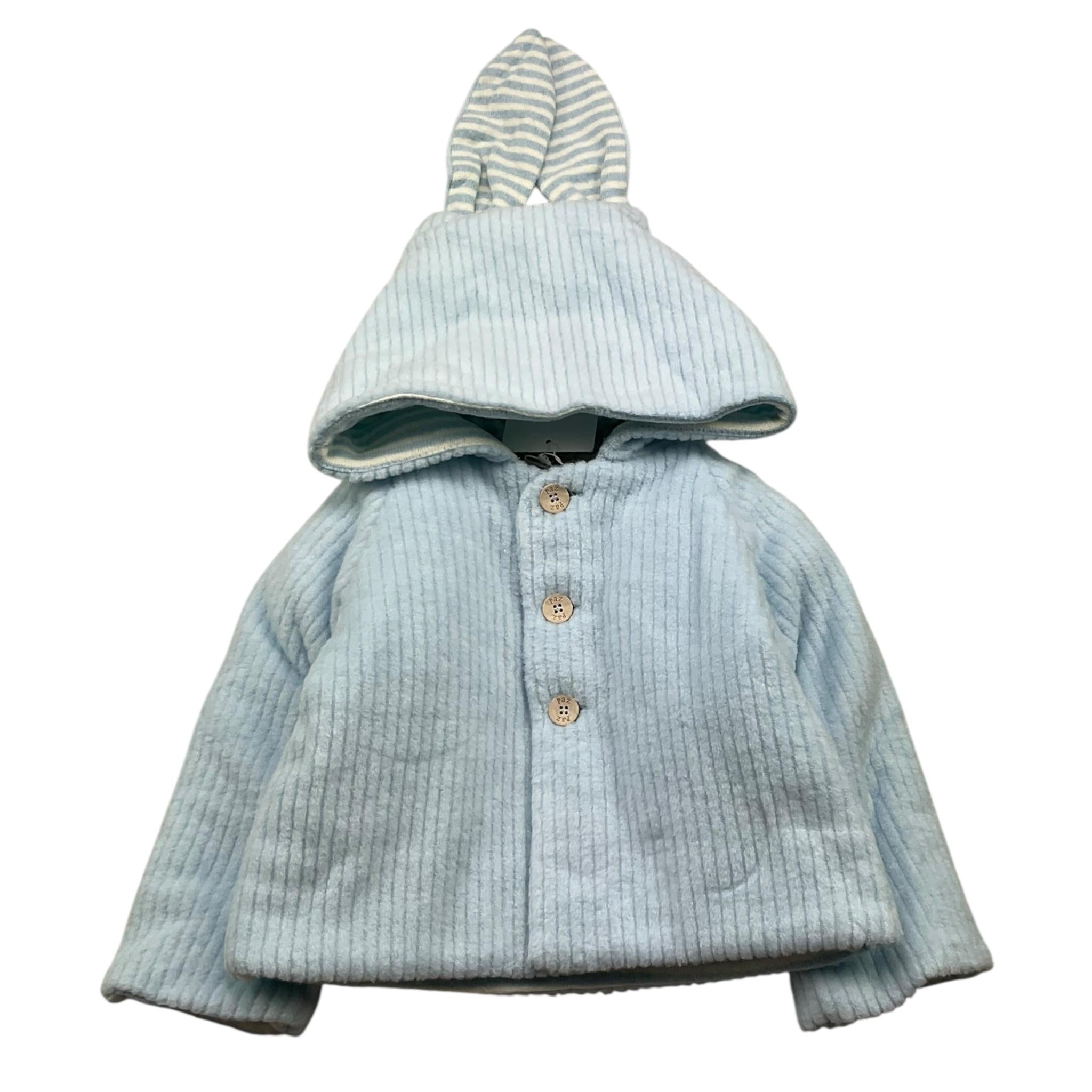 PAZ RODRIGUEZ cappotti tinta unita con cappuccio e orecchie Azzurro per Neonato 012192046 AZZURRO PAZ RODRIGUEZ 