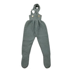 PAZ RODRIGUEZ ghettin tinta unita con bretelle Azzurro per Neonato 016111024 AZZURRO PAZ RODRIGUEZ 