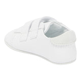 Versace Sneakers Solid Color With Rips And White Logo Print For Newborns