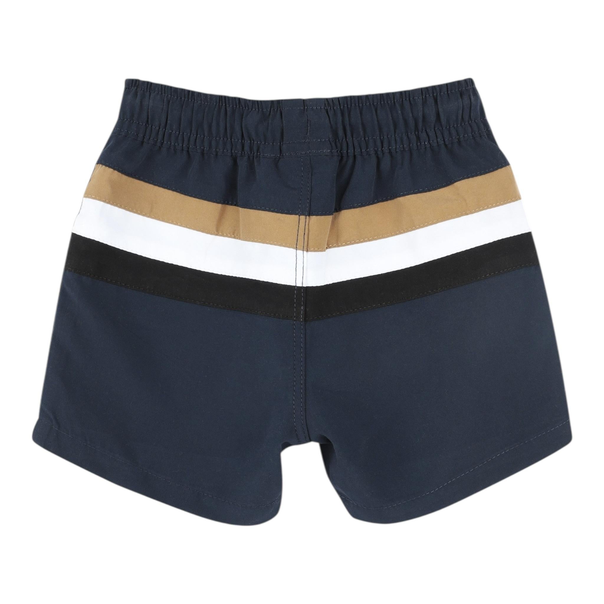 Boss Costume Tinta Unita con Logo per Bambino J51975 BLU BOSS 