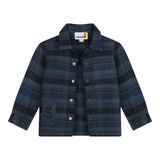TOMMY HILFIGER camicia manica lunga fantasia quadri Blu per Neonato T60256X BLU TOMMY HILFIGER 