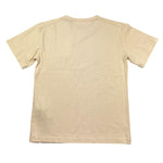 C.P. Company T-Shirt Girocollo Tinta Unita con Stampa per Bambino CUM00H AVORIO C.P. COMPANY 