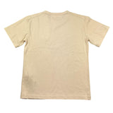 C.P. Company T-Shirt Girocollo Tinta Unita con Stampa per Bambino CUM00H AVORIO C.P. COMPANY 