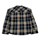 NEVER TOO camicia manica lunga fantasia quadri Blu per Bambino NT2182B BLU NEVER TOO 