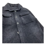 PAOLO PECORA giacca tinta unita modello camicia  Nero per Bambino PP4147 NERO PAOLO PECORA 