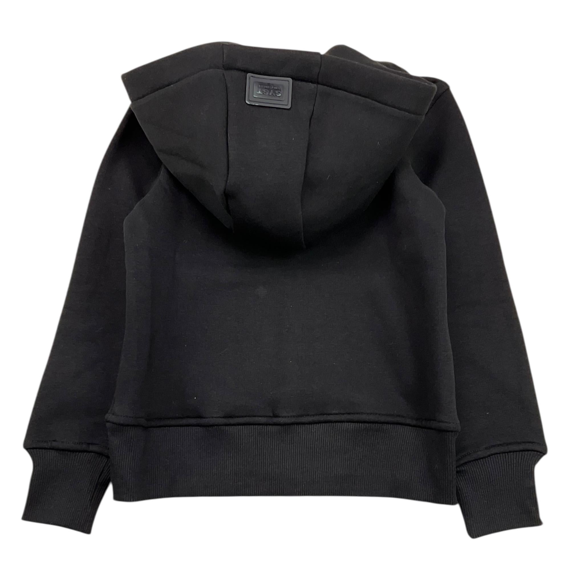 STAY STREET felpa tinta unita con cappuccio e zip Nero per Bambino 14916 NERO STAY STREET 