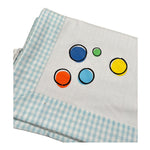 Moschino Coperta Tinta Unita con Logo per Neonato MUB00L BIANCO MOSCHINO 