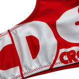 Gcds Costume 2 Pezzi Fascia-Slip Tinta Unita per Bambina 027967 ROSSO GCDS 