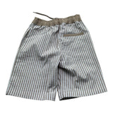 Trussardi Bermuda Bicolore con Fantasia A Righe per Bambino TBP26068BE BIANCO/BEIGE TRUSSARDI 