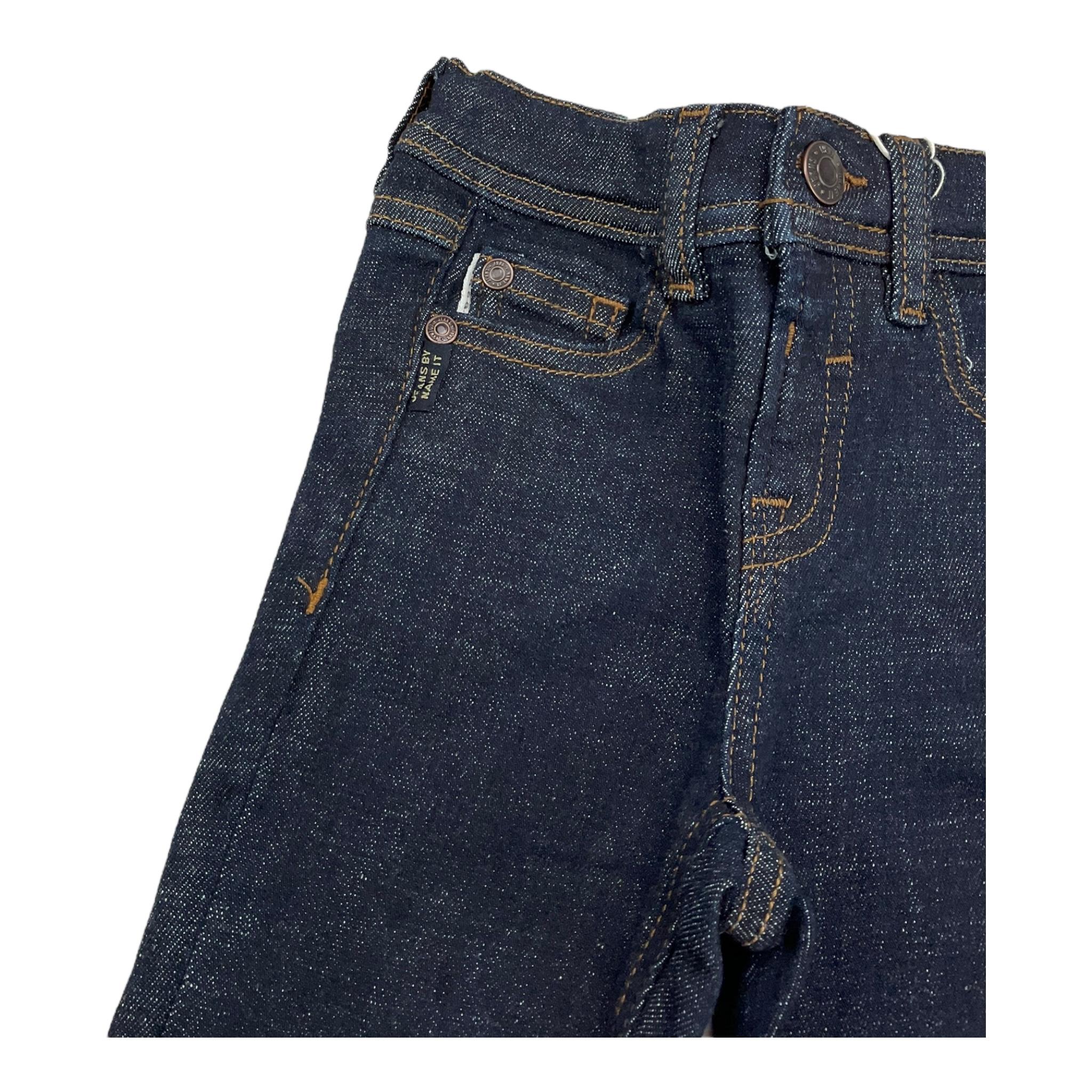 NAME.IT jeans tinta unita con girovita regolabile Blu per Bambino 13235409 BLU NAME.IT 