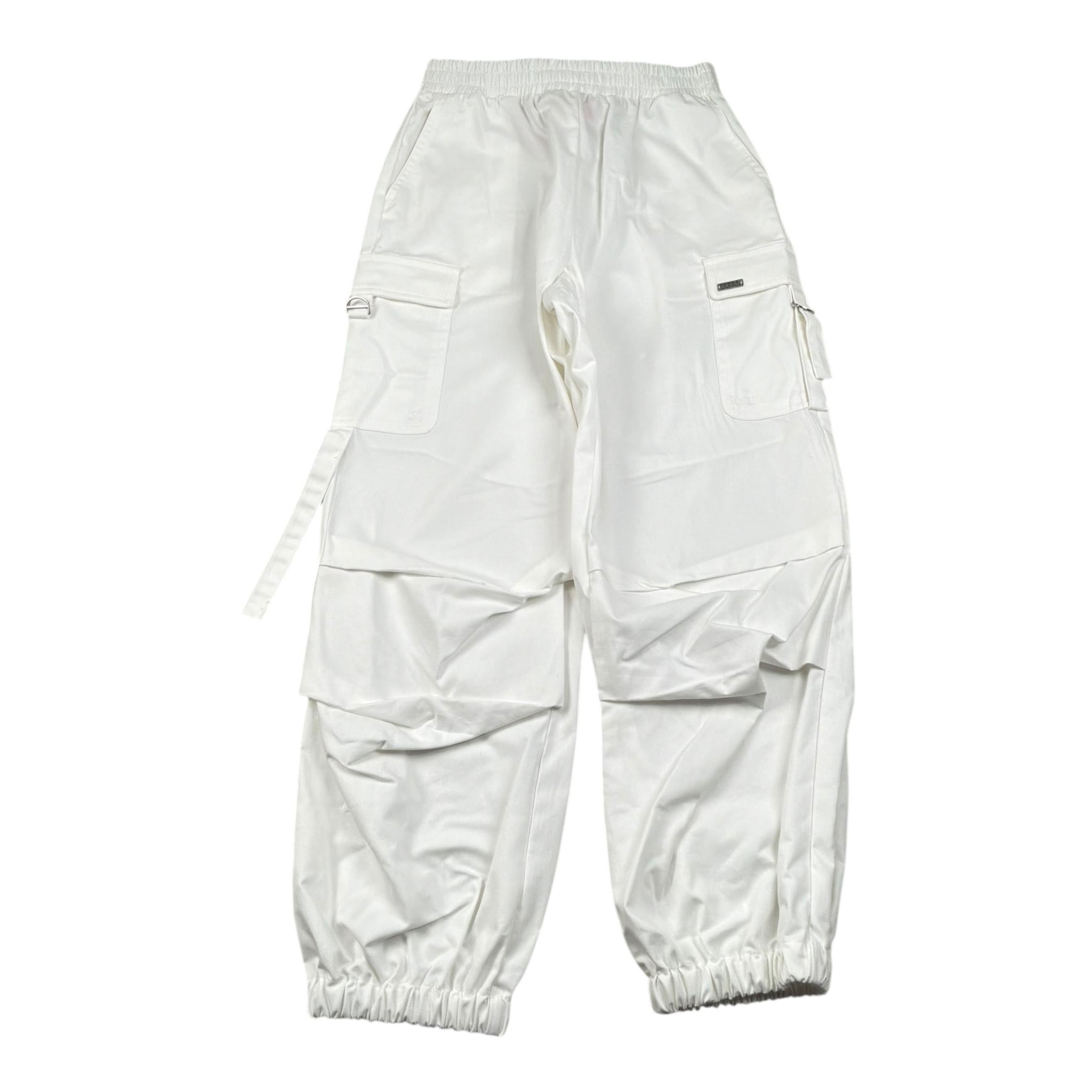 Liu Jo Pantalone Tinta Unita con Elastico In Vita per Bambina GA5027X BIANCO LIU JO 
