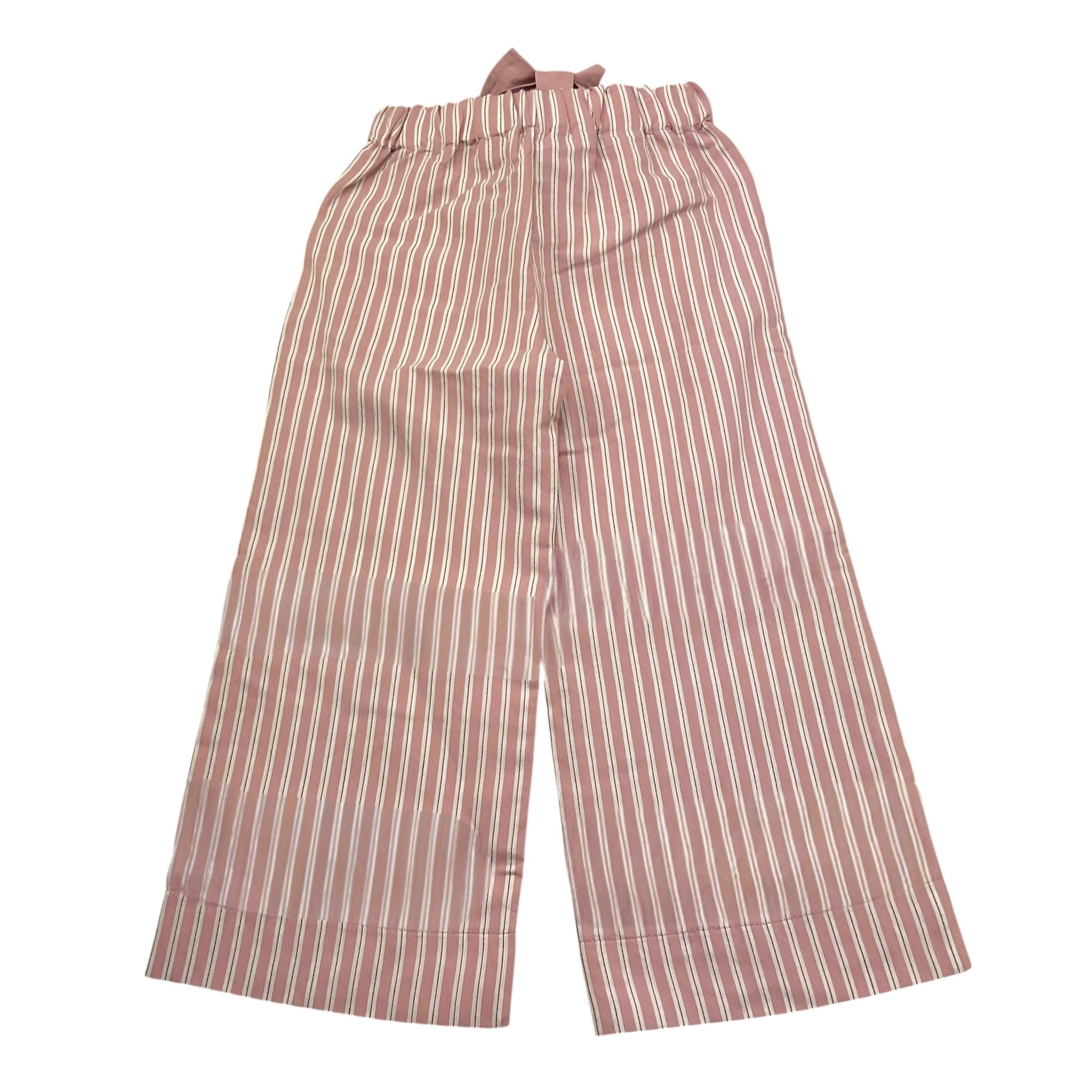 Lalalu' Completo 2 Pezzi Pantalone-Top Fantasia A Righe per Bambina COMPL100PB ROSA LALALU' 