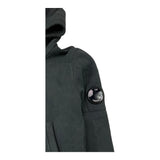 C.P. COMPANY felpa chiusa con cappuccio tinta unita Nero per Bambino 15CKSS018A NERO C.P. COMPANY 