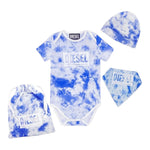 Diesel Set 3 Pezzi Body-Bevetta-Cappello per Neonato N00027 AZZURRO DIESEL 
