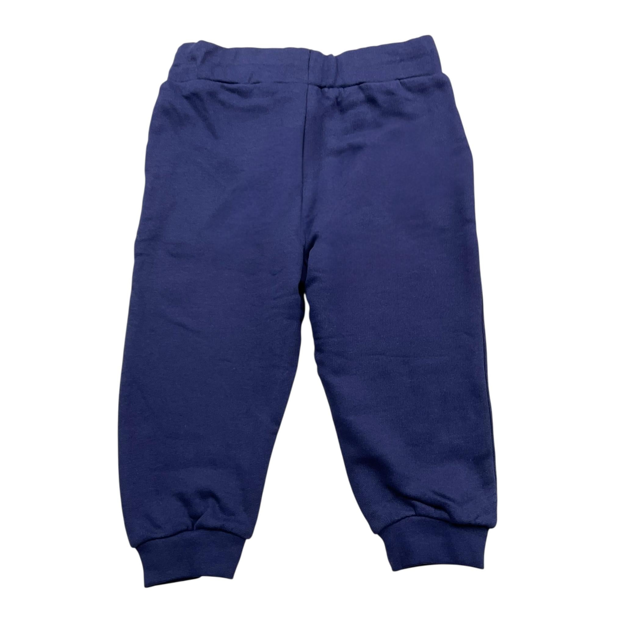 SIVIGLIA pantalone modello tuta tinta unita Blu per Neonato SVNPT16142 BLU SIVIGLIA 