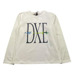 DIXIE shirt gircollo tinta unita cn stampa logo Bianco per Bambina ML32030G67 BIANCO DIXIE 
