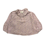 TEDDY E MINOU camicia manical unga tinta unita fantaisa floreale Rosa per Neonata I24CI004C4126X ROSA TEDDY E MINOU 