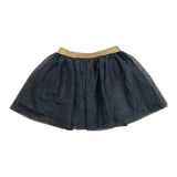 Name.It Solid Color Tulle Skirt With Elastic Waist Gray For Baby Girl