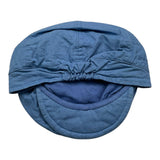 Mini Band Hat Coppola Model Solid Color Blue For Newborn