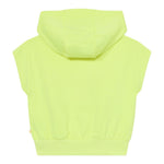 Billieblush Felpa Smanicata Tinta Unita con Cappuccio per Bambina U20846X GIALLO FLUO BillIEBLUSH 