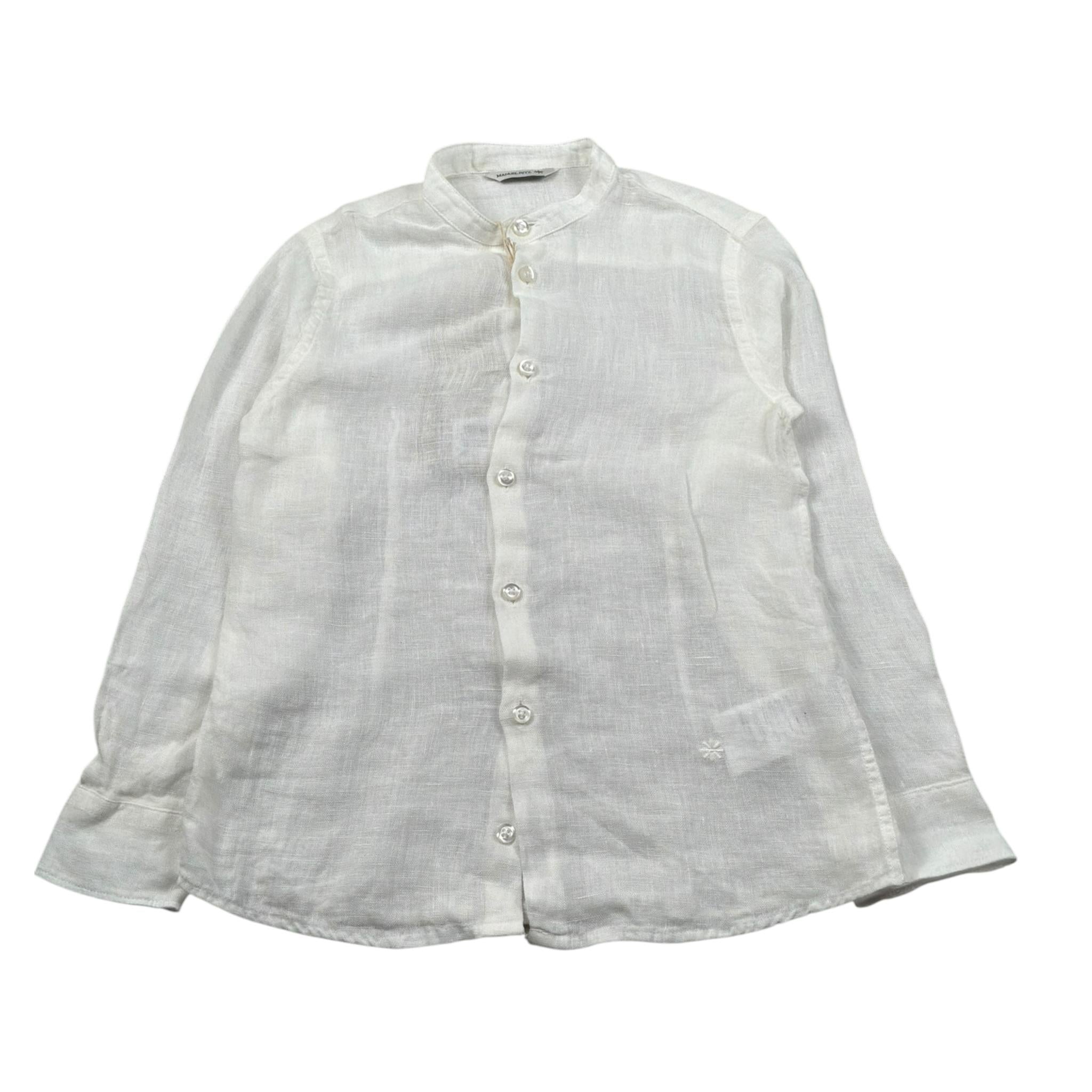 Manuel Ritz Camicia Manica Lunga tinta unita Panna per Bambino MR576 PANNA MANUEL RITZ 