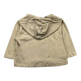 Play Up Shirt Solid Color With Hood Beige For Baby