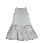 Monnalisa Abito Tinta Unita Giromanica con Ricami per Bambina 717914 AVORIO MONNALISA 