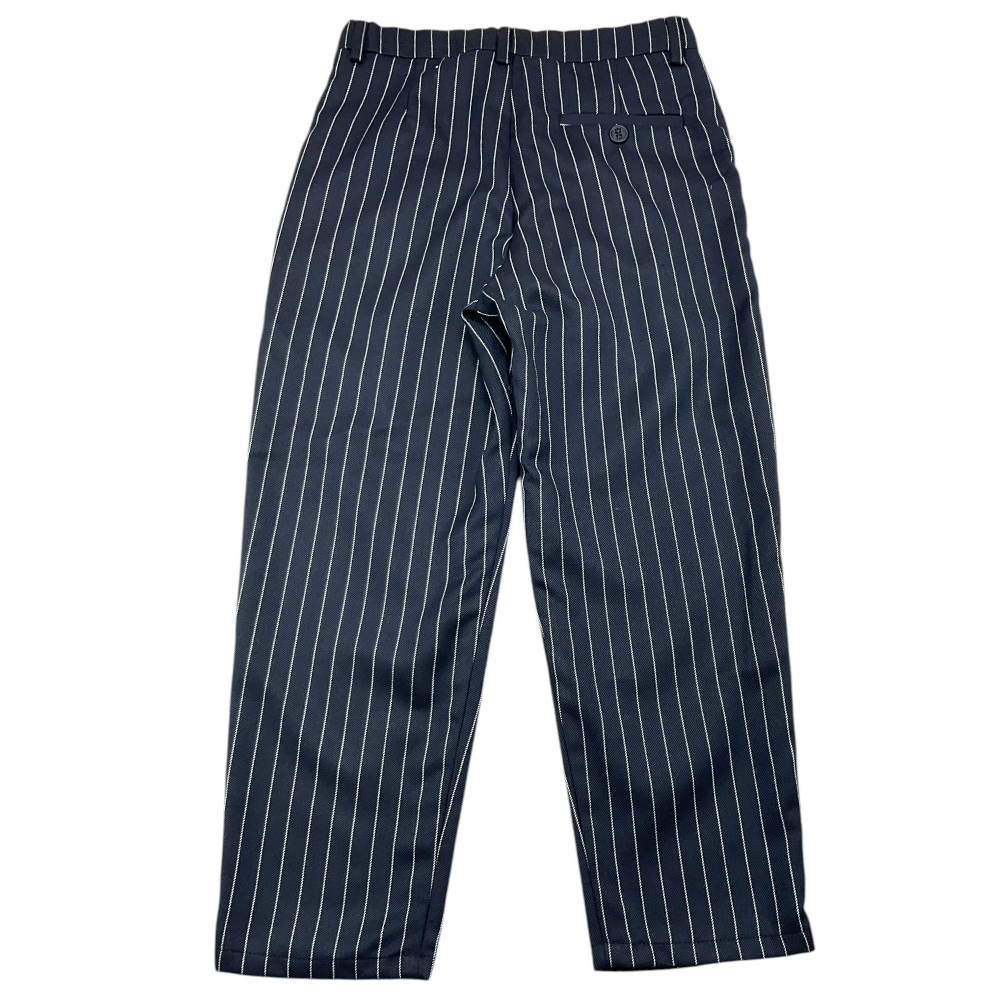 DOU DOU pantalone tinta unita con girovita regolabile Blu per Bambino DV6P00 BLU DOU DOU 