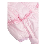 MONNALISA giubbino tinta unita con cappuccio e zip Rosa per Neonata 37D102 ROSA MONNALISA 