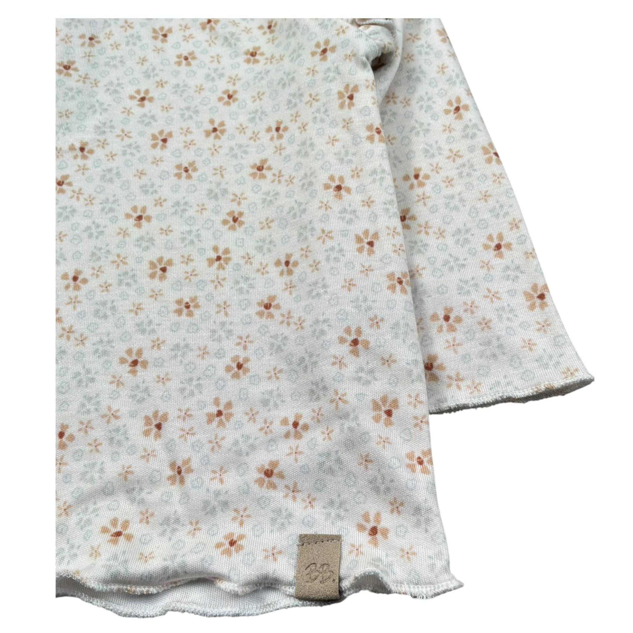 Bamboom+Babies Shirt Tinta Unita con Stampe per Neonata 864 PANNA BAMBOOM+BABIES 