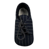 IL GUFO scarpina tinta unita con lacci Blu per Neonato A21SS100M1080 BLU IL GUFO 
