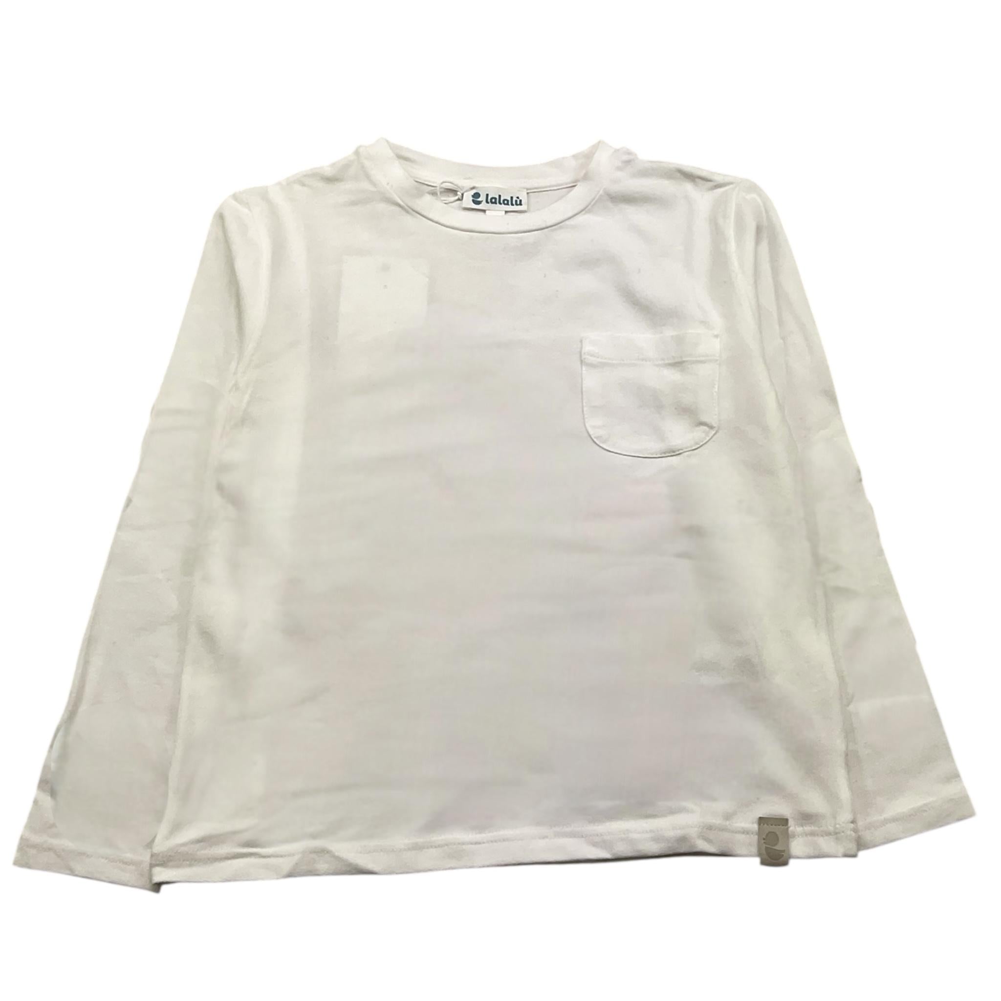 LALALU' shirt girocollo tinta unita Bianco per Bambino TSL50NB BIANCO LALALU' 