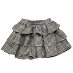 LE BEBE' gonna tinta unita con balze ed elastico in vita Grigio per Neonata LBG6149 GRIGIO LE BEBE' 