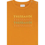 Trussardi T-Shirt tinta unita con Stampa Arancione per Neonato TIP25022TS ARANCIONE TRUSSARDI 