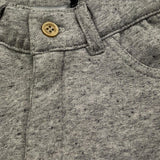 DANIELE ALESSANDRINI pantalone tinta unita con elastico in vita Grigio per Neonato PAN0147 GRIGIO DANIELE ALESSANDRINI 