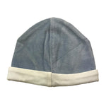 MARLU' cappello tinta unita in velluto Azzurro per Neonato IG6573 AZZURRO MARLU' 
