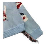 VICOLO maglia tinta unita girocollo con stampa Azzurro per Bambina 3141W00046X AZZURRO VICOLO 